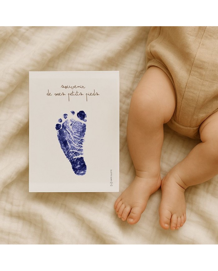 Coffret empreintes d’étoiles 0-6 mois
