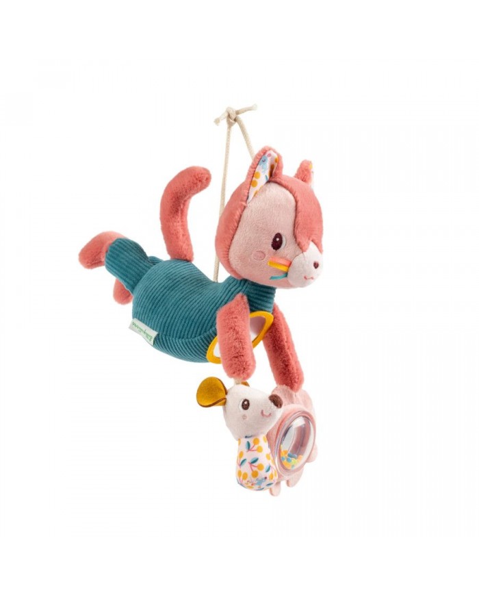Peluche chat à suspendre - Jeanne acti-nomade