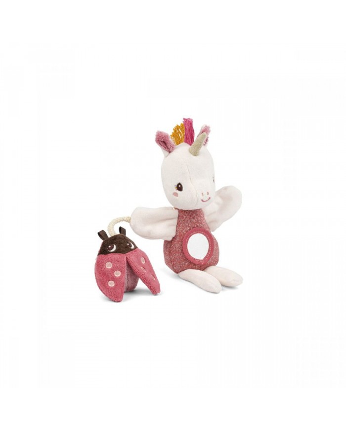 Marionnette a doigts Lena la licorne