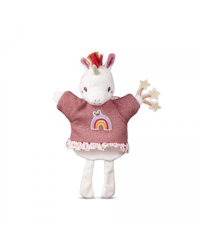 Marionnette à main Lena la licorne