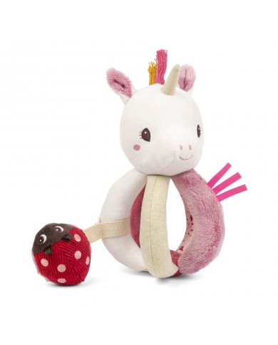 Hochet licorne à poignées - Lena