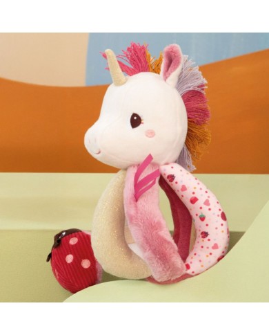 Hochet licorne à poignées - Lena