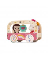 Bus en bois magique Lena la licorne