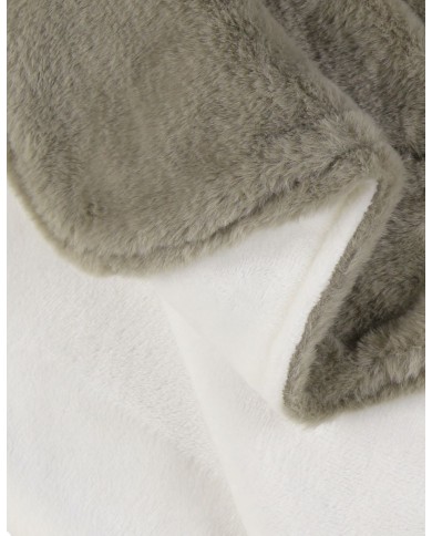 Couverture en Groloudoux 75x100 cm - Kaki