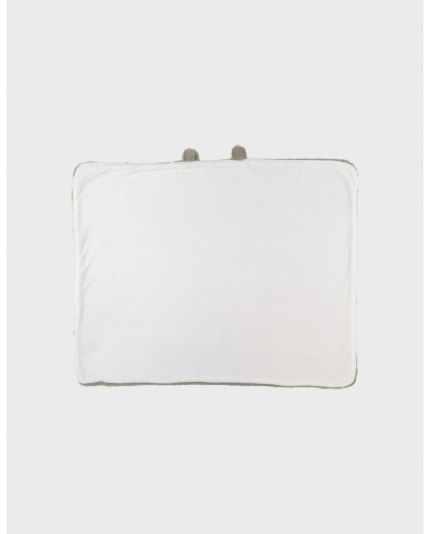 Couverture en Groloudoux 75x100 cm - Kaki