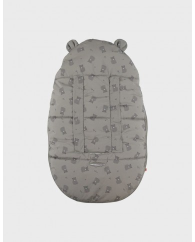 Chancelière déperlante en sherpa 80x50 cm - Kaki Chancelière déperlante en sherpa 80x50 cm - Kaki