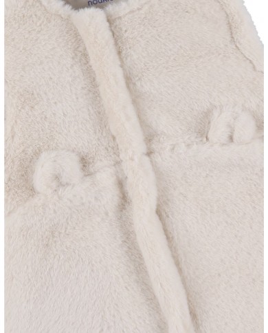Gigoteuse 70 cm en fausse fourrure - Beige Gigoteuse 70 cm en fausse fourrure - Beige
