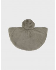Poncho en fausse fourrure - Kaki- 6-12/18 mois