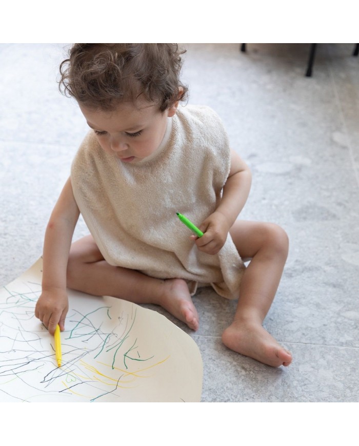 Bavoir XL Waterproof - 37x50cm - Frosted Almond