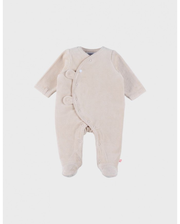 Pyjama en velours beige Pyjama en velours beige