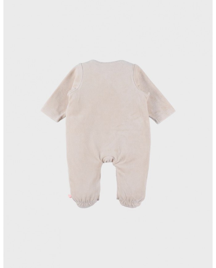Pyjama en velours beige Pyjama en velours beige