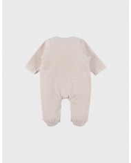 Pyjama en velours beige Pyjama en velours beige