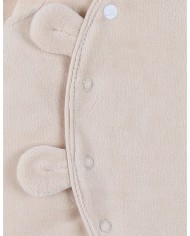 Pyjama en velours beige Pyjama en velours beige