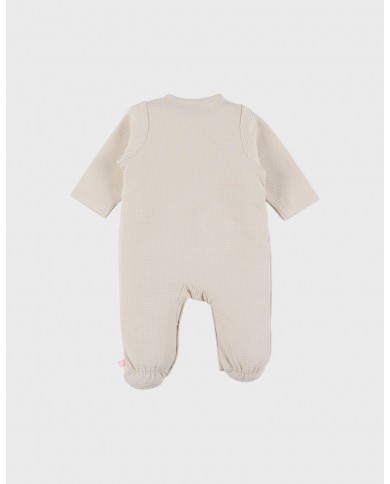 Pyjama en coton beige Pyjama en coton beige