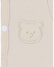 Pyjama en coton beige Pyjama en coton beige