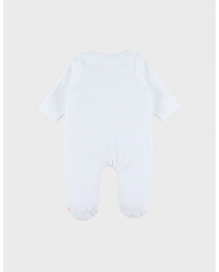 Pyjama en velours blanc Pyjama en velours blanc