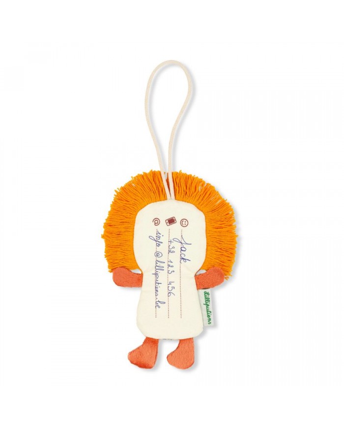 Etiquette bagage Jack le lion