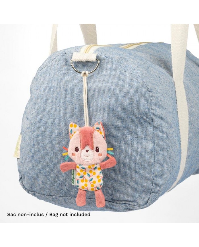 Etiquette bagage Jeanne le chat