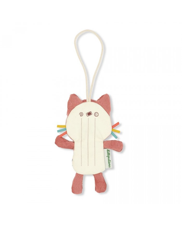 Etiquette bagage Jeanne le chat