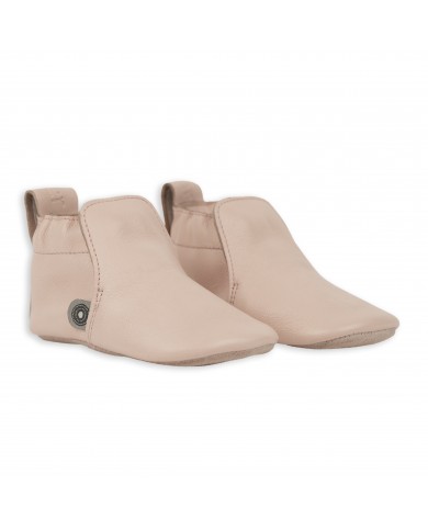 Chaussons en cuir Stepper - Powder