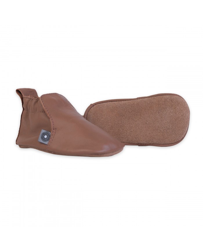Chaussons en cuir Stepper - Beaver