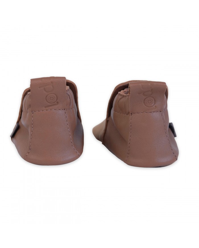 Chaussons en cuir Stepper - Beaver