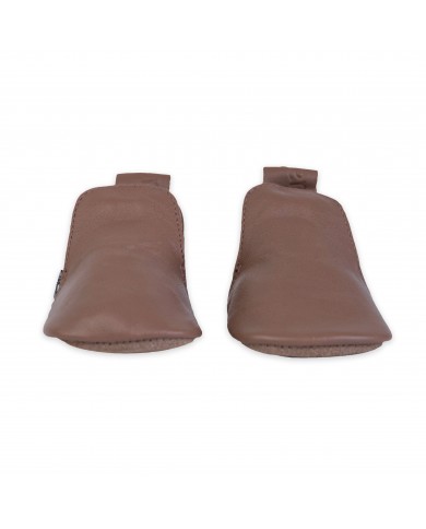 Chaussons en cuir Stepper - Beaver