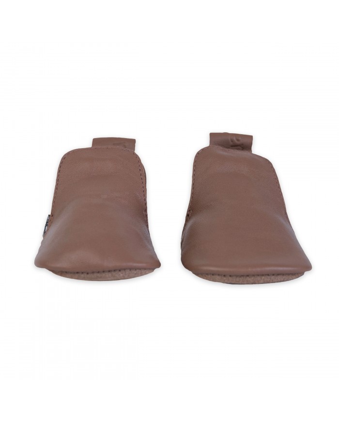 Chaussons en cuir Stepper - Beaver
