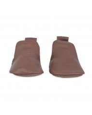Chaussons en cuir Stepper - Beaver