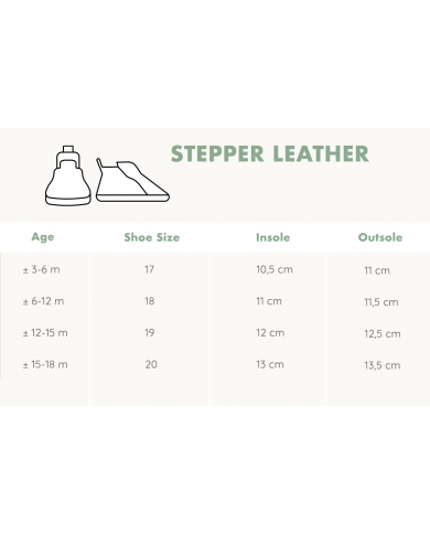 Chaussons en cuir Stepper - Beaver