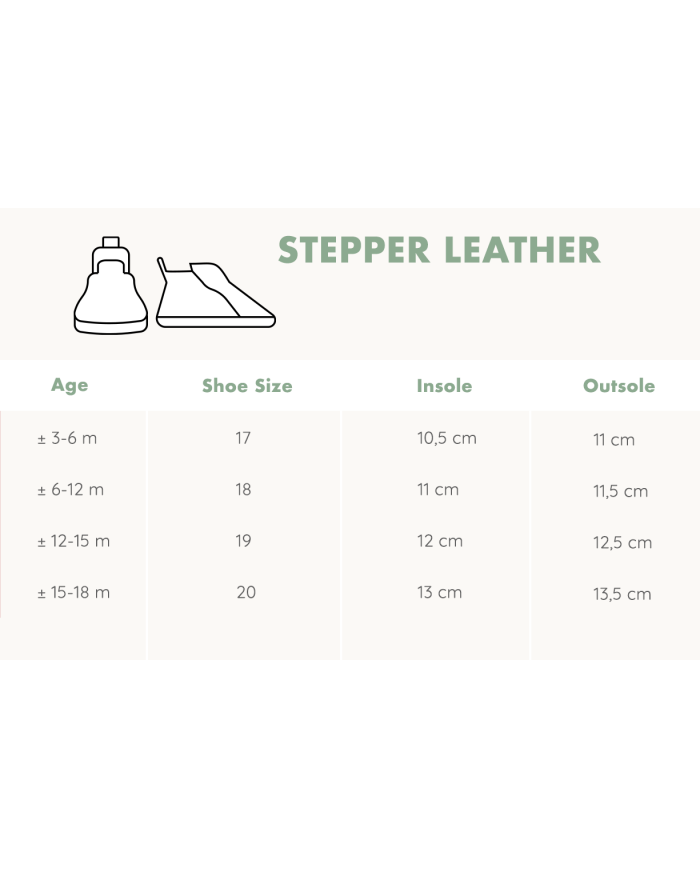 Chaussons en cuir Stepper - Beaver