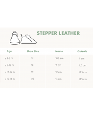 Chaussons en cuir Stepper - Beaver