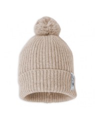 Bonnet en laine Merinos - Beige Bonnet en laine Merinos - Beige