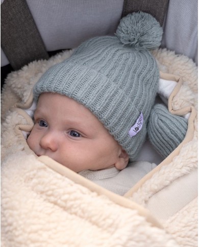 Bonnet en laine Merinos - Silk Bonnet en laine Merinos - Silk