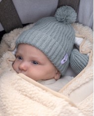 Bonnet en laine Merinos - Silk Bonnet en laine Merinos - Silk