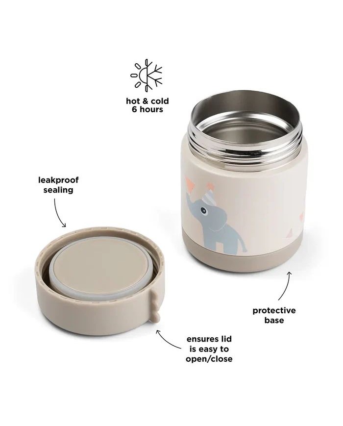 Boîte repas isotherme 300 ml Celebration Sable