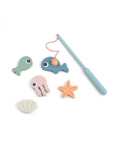Jeu de pêche pour le bain - Sea friends - Multicolore Jeu de pêche pour le bain - Sea friends - Multicolore