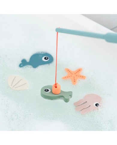 Jeu de pêche pour le bain - Sea friends - Multicolore Jeu de pêche pour le bain - Sea friends - Multicolore