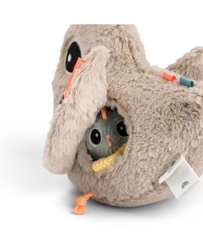 Jouet d'activité cache-cache - Clucky - sable