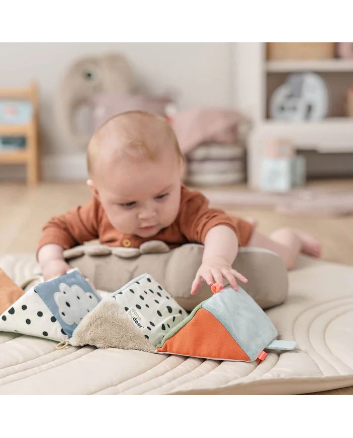 Cube sensoriel dépliable - Deer friends - Multicolore