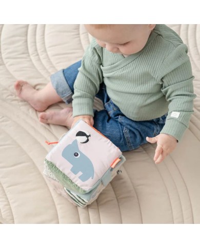 Cube sensoriel dépliable - Deer friends - Multicolore