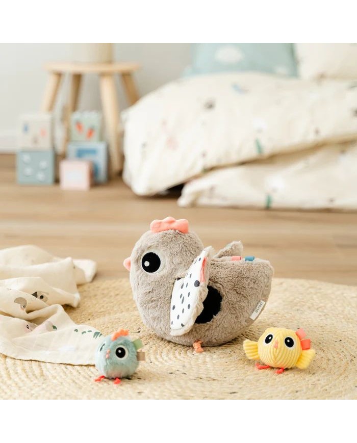 Jouet d'activité cache-cache - Clucky - sable