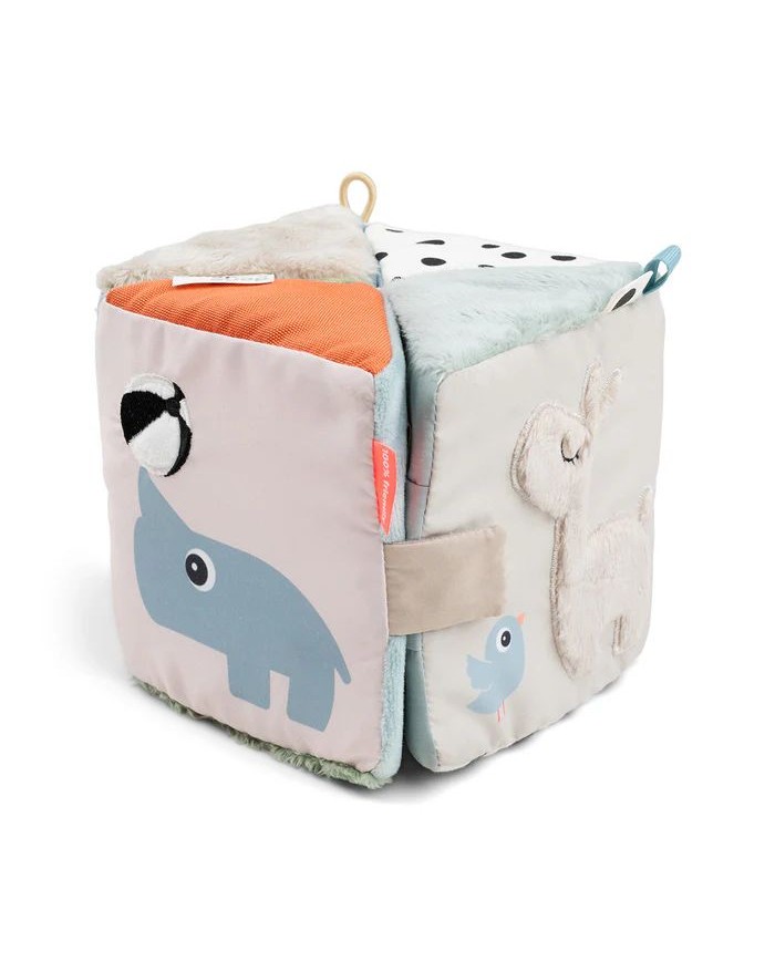 Cube sensoriel dépliable - Deer friends - Multicolore