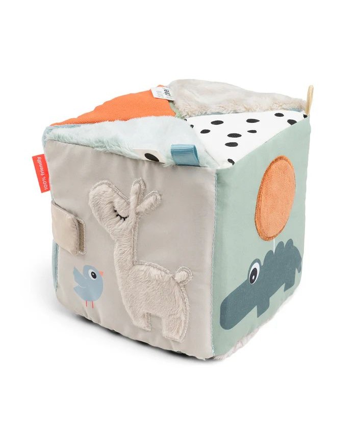 Cube sensoriel dépliable - Deer friends - Multicolore