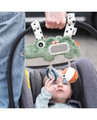 Jouet d'éveil à suspendre - Croco - Vert
