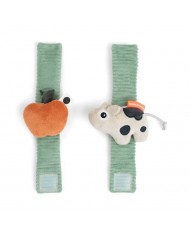 Lot de 2 Bracelet hochet - Dotti - Vert