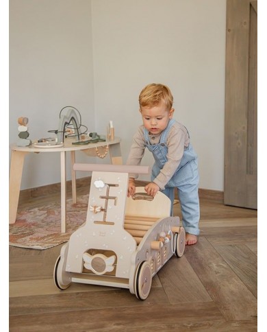 3 in 1 Rocker, Walker and Car - Nougat