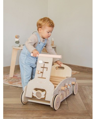 3 in 1 Rocker, Walker and Car - Nougat