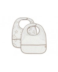 Lot de 2 Bavoirs Imperméables - Leafy Dreams