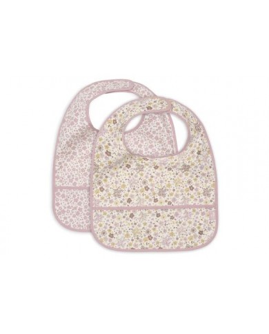 Lot de 2 Bavoirs Imperméables - Flower Fairies Lot de 2 Bavoirs Imperméables - Flower Fairies
